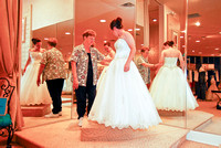 Courtney Hole: Wedding Dress Fitting