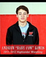 The Woodlands Wrestling Portraits 2011-12